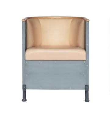 Fauteuil Aluminium Etch - Tärnsjö naturel-aluminium gravé-bouleau - Källemo