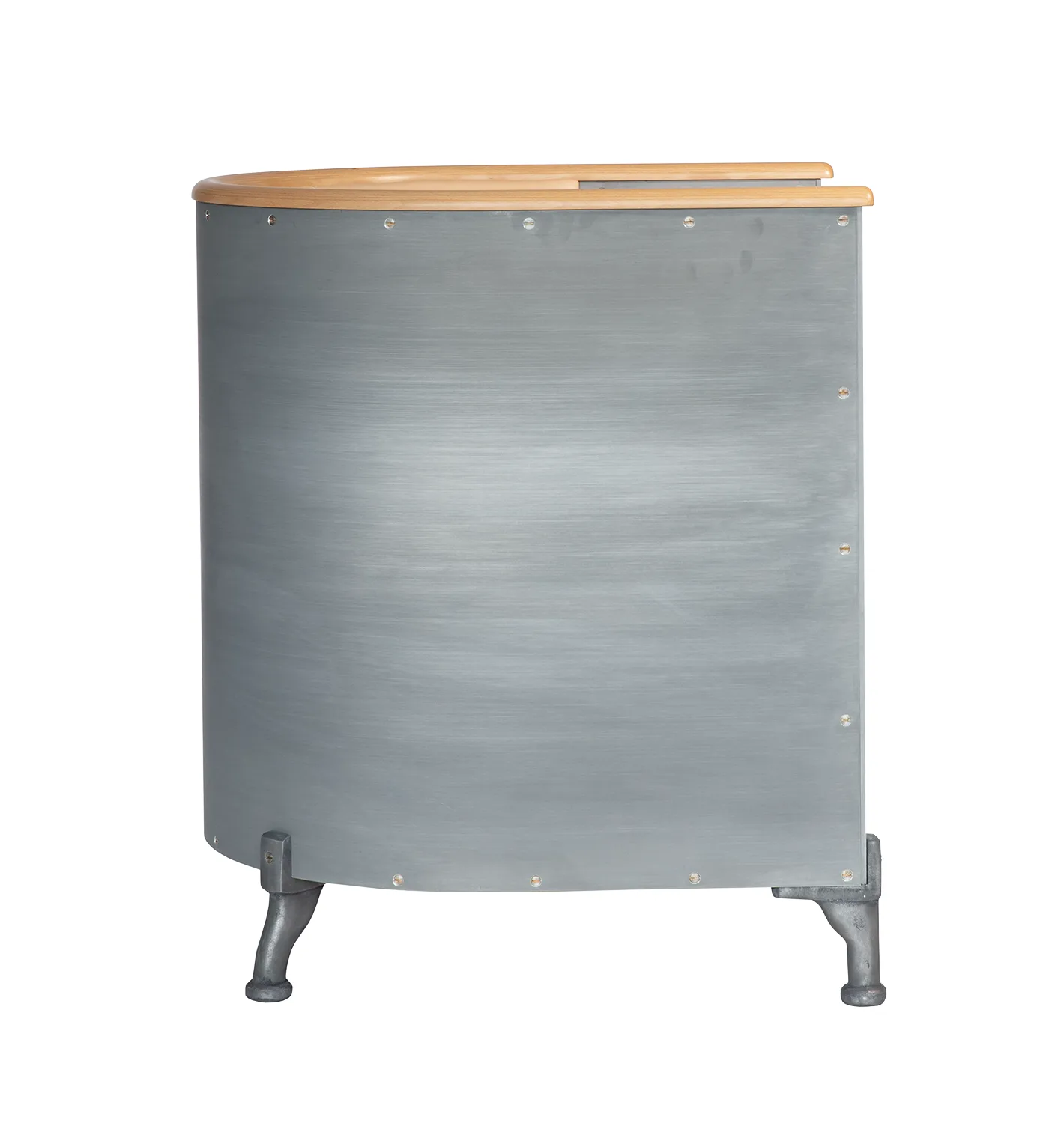 Fauteuil Aluminium Etch, Tärnsjö naturel-aluminium gravé-bouleau Källemo