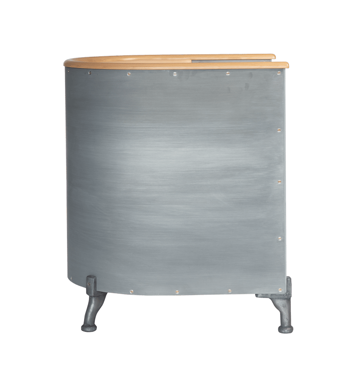 Fauteuil Aluminium Etch, Tärnsjö naturel-aluminium gravé-bouleau Källemo