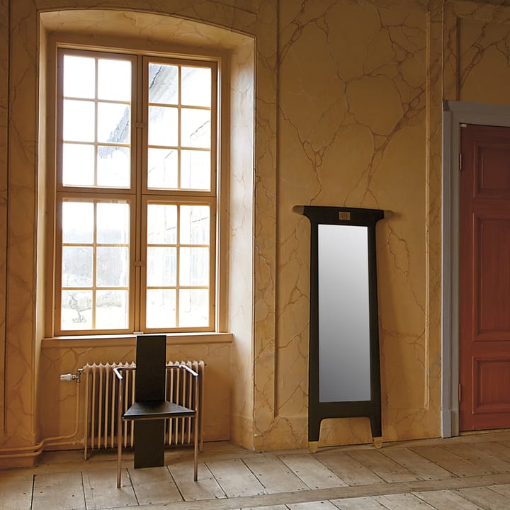 Fauteuil Concrete, Frêne-piètement acier brut Källemo