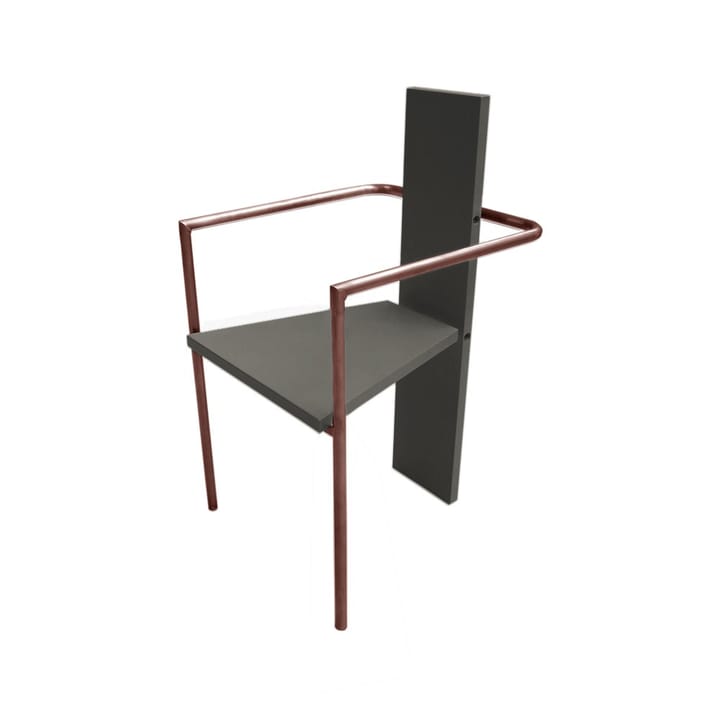 Fauteuil Concrete - Gris-piètement cuivré - Källemo