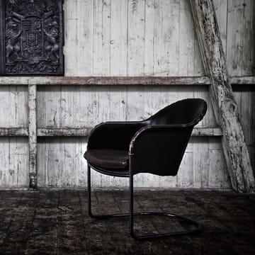 Fauteuil Ingo - Naturel-chrome - Källemo