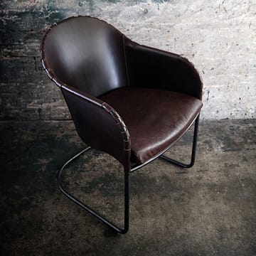 Fauteuil Ingo - Naturel-chrome - Källemo