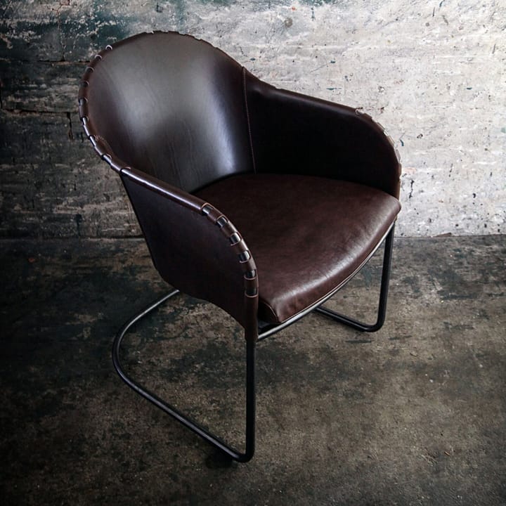Fauteuil Ingo, Naturel-chrome Källemo