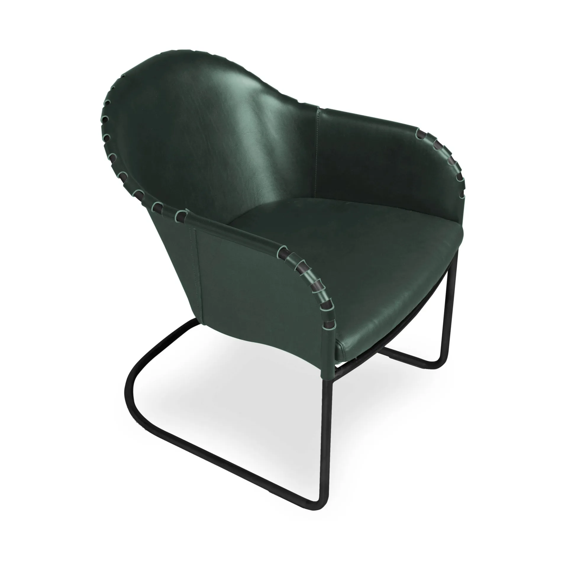 Fauteuil Ingo, Vert-noir oxydé Källemo