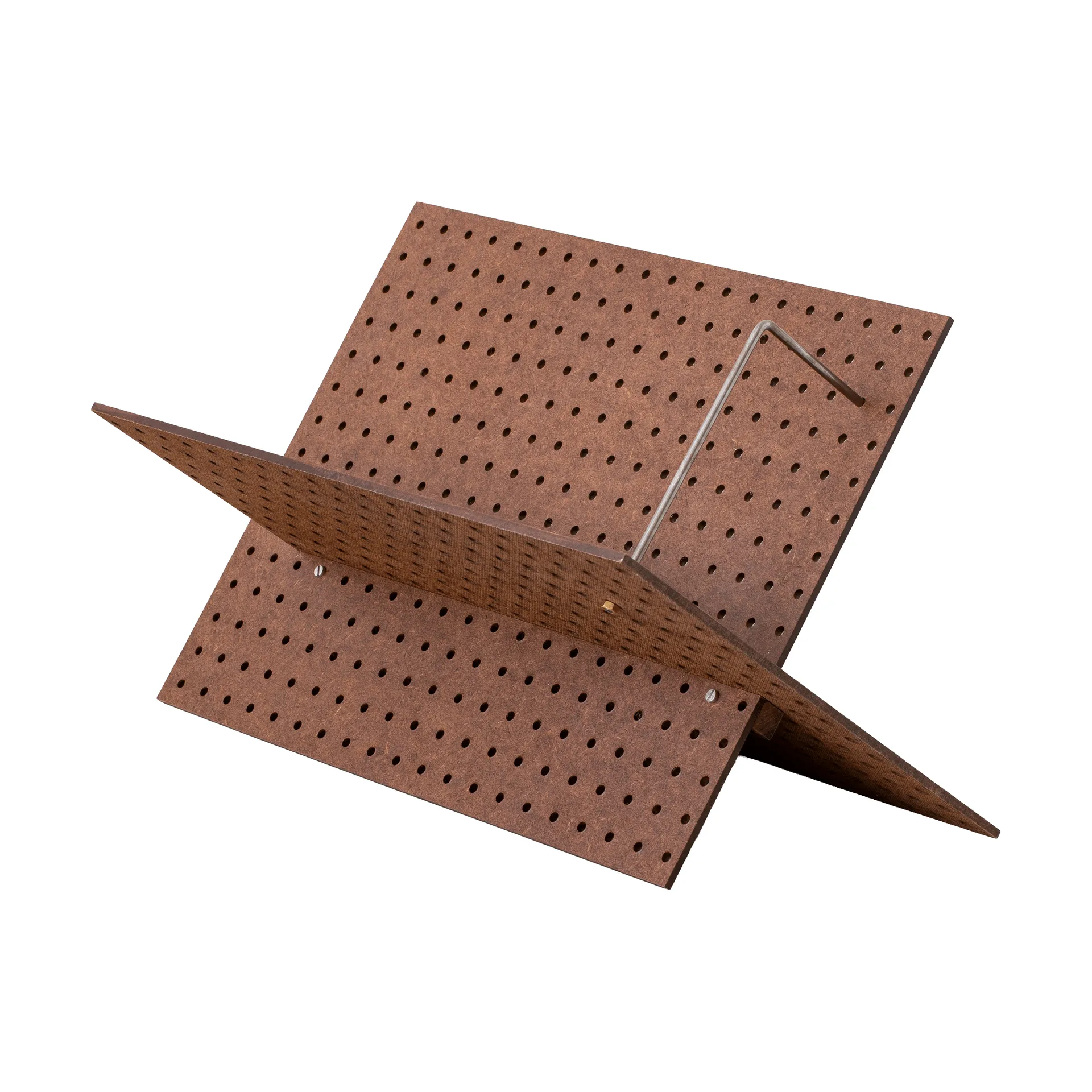 Porte-livres FF01 The Perforated Furniture, Masonite-noyer, 53x33x54 Källemo Porte-livres FF01 The Perforated Furniture, Masonite-noyer, 53x33x54 Källemo