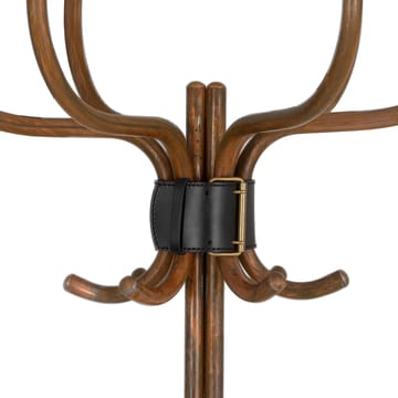 Porte-manteau Babe - Blanc-ceinture cuir brun - Källemo