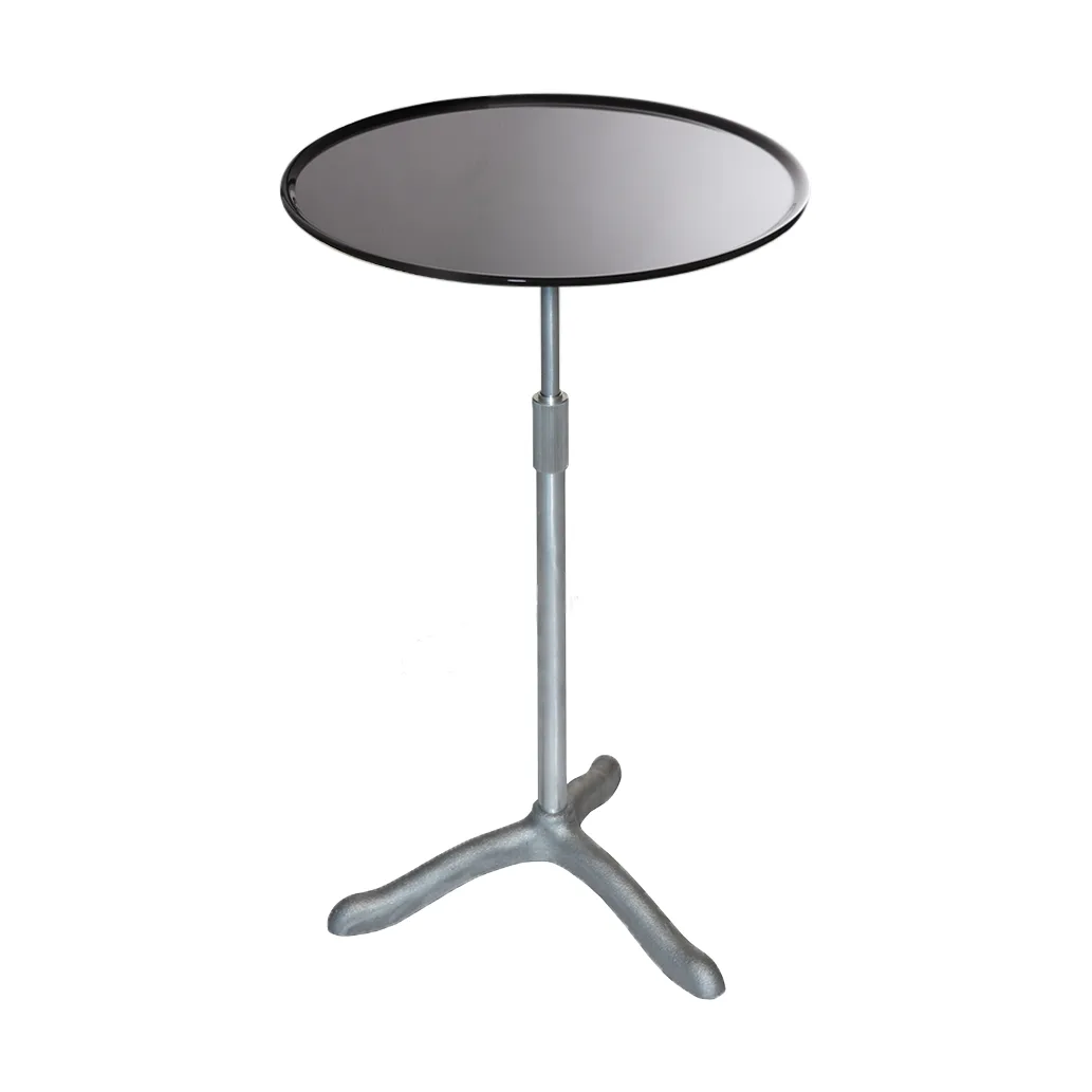 Table Cassis Ø37 cm, Aluminium-noir Källemo