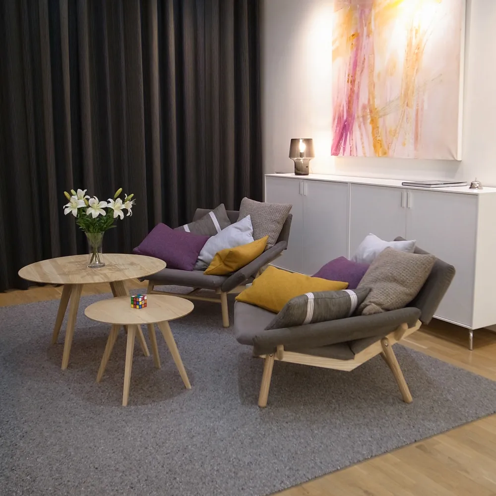 Table Spot, Frêne verni naturel Källemo