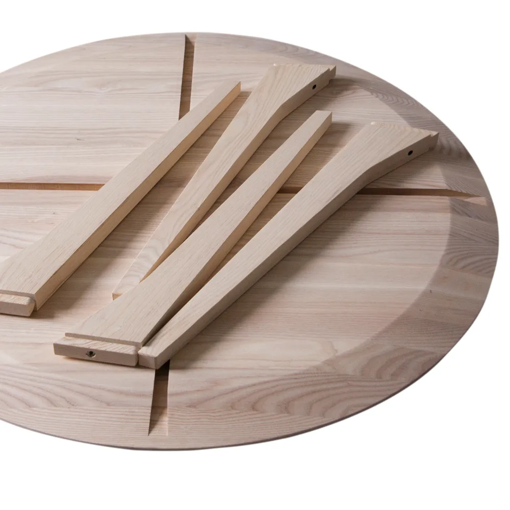 Table Spot, Frêne verni naturel Källemo