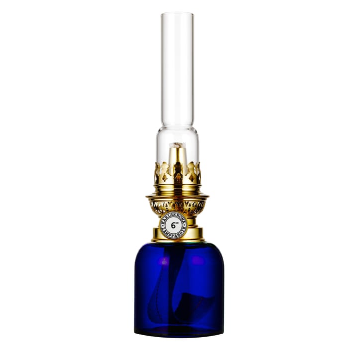 Lampe à pétrole Koholmen - Cobalt - Karlskrona Lampfabrik