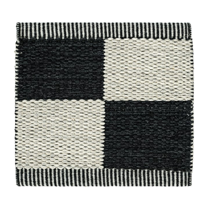 Tapis Checkerboard Icon 200x300 cm - Midnight black - Kasthall