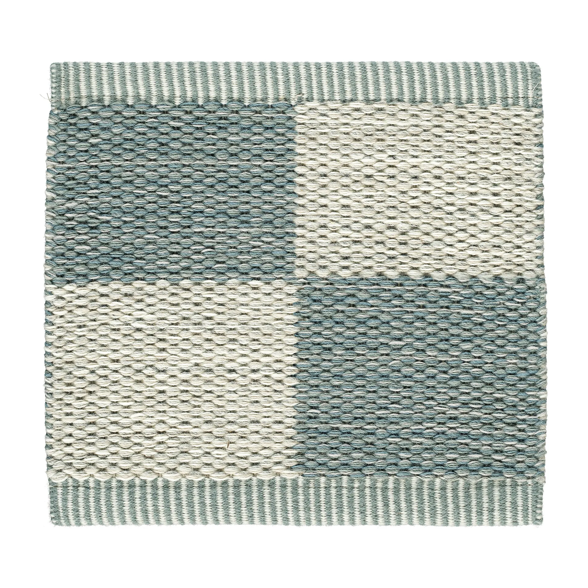 Tapis Checkerboard Icon 85x200 cm, Polarized Blue Kasthall