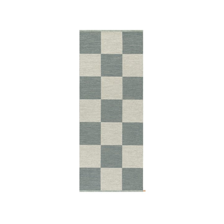 Tapis Checkerboard Icon 85x200 cm - Polarized Blue - Kasthall
