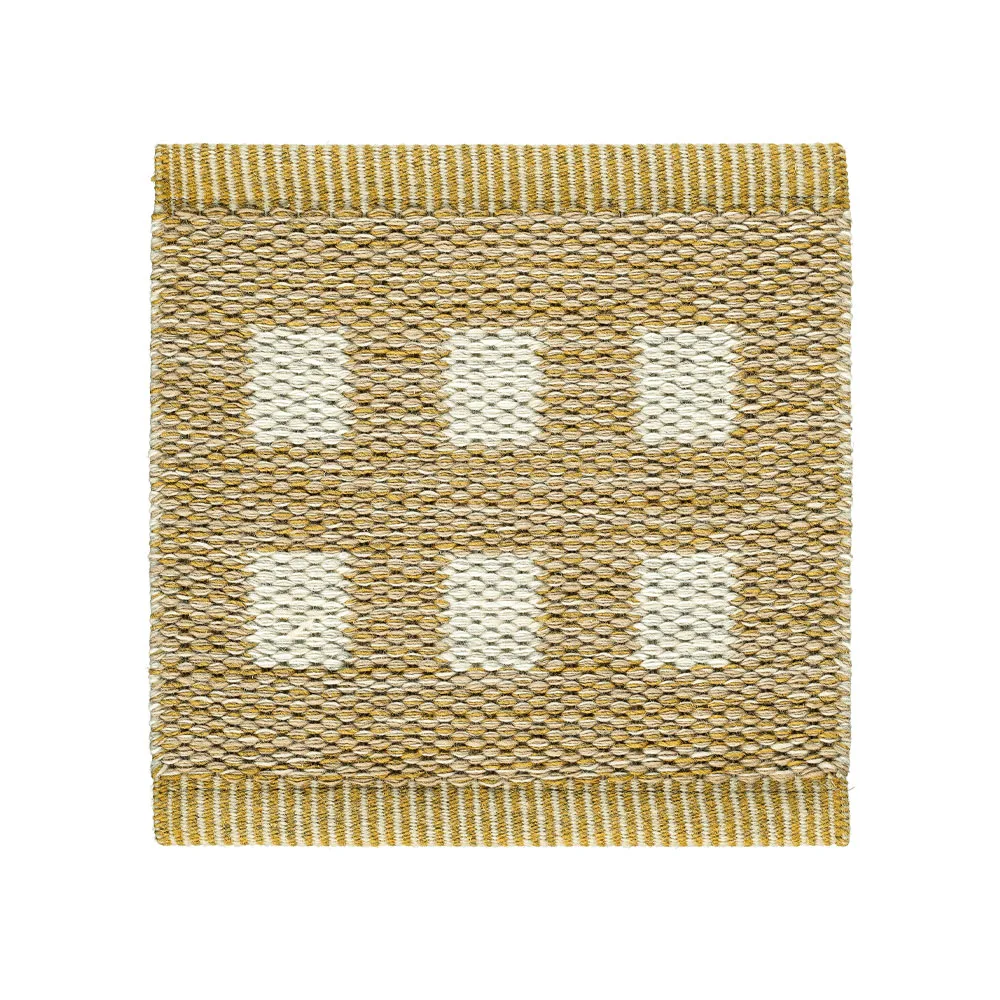 Tapis de couloir Sugar Cube Icon, Yellow ochre 484 85x250 cm Kasthall