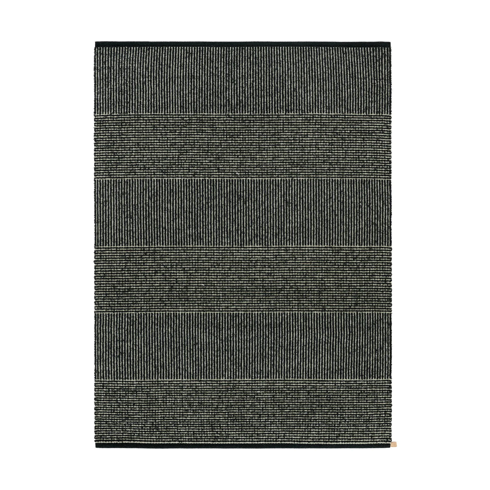 Tapis Fasad Duo, Dark black-light grey 501, 170x240 cm Kasthall