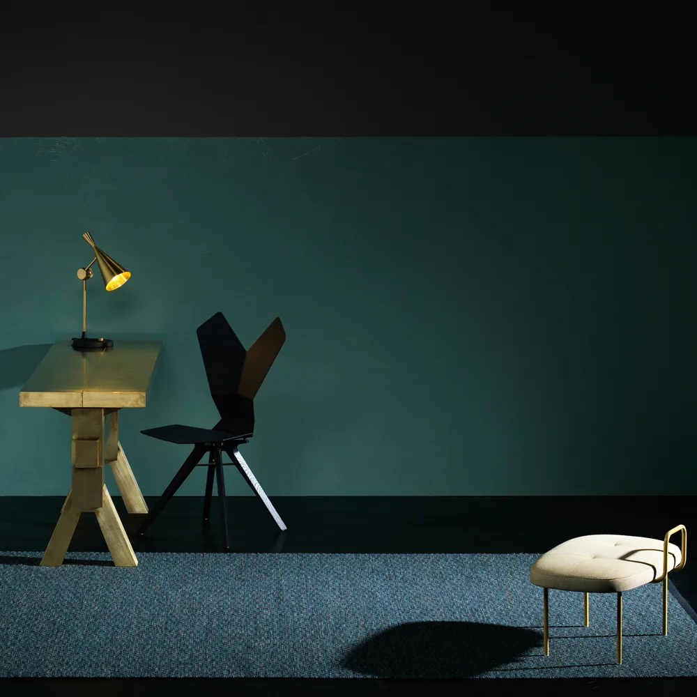 Tapis Goose Eye XL Icon, Misty blue 195x300 cm Kasthall