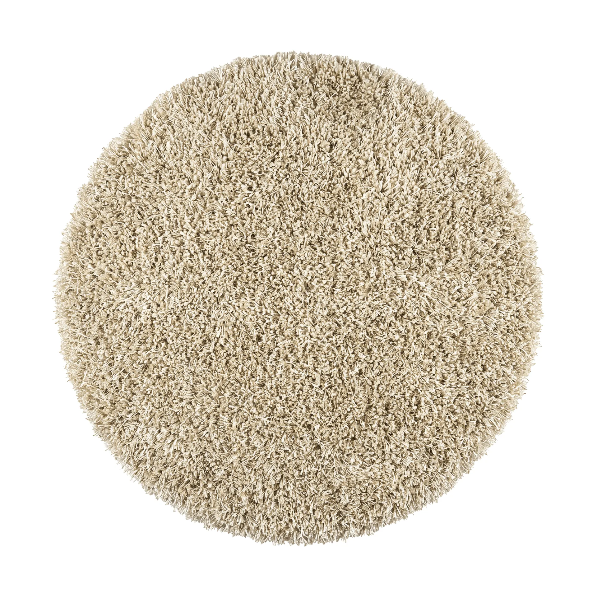 Tapis rond Moss Ø240 cm, Beige Kasthall