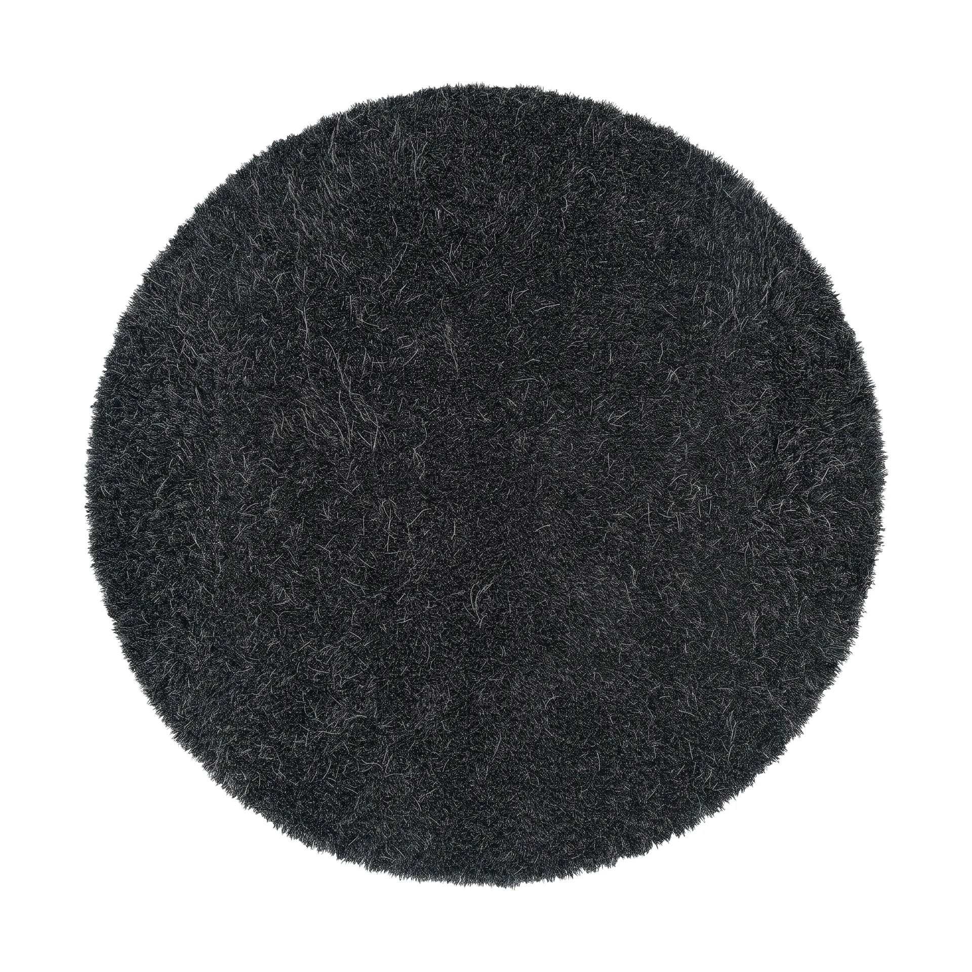 Tapis rond Moss Ø240 cm, Blue iron Kasthall