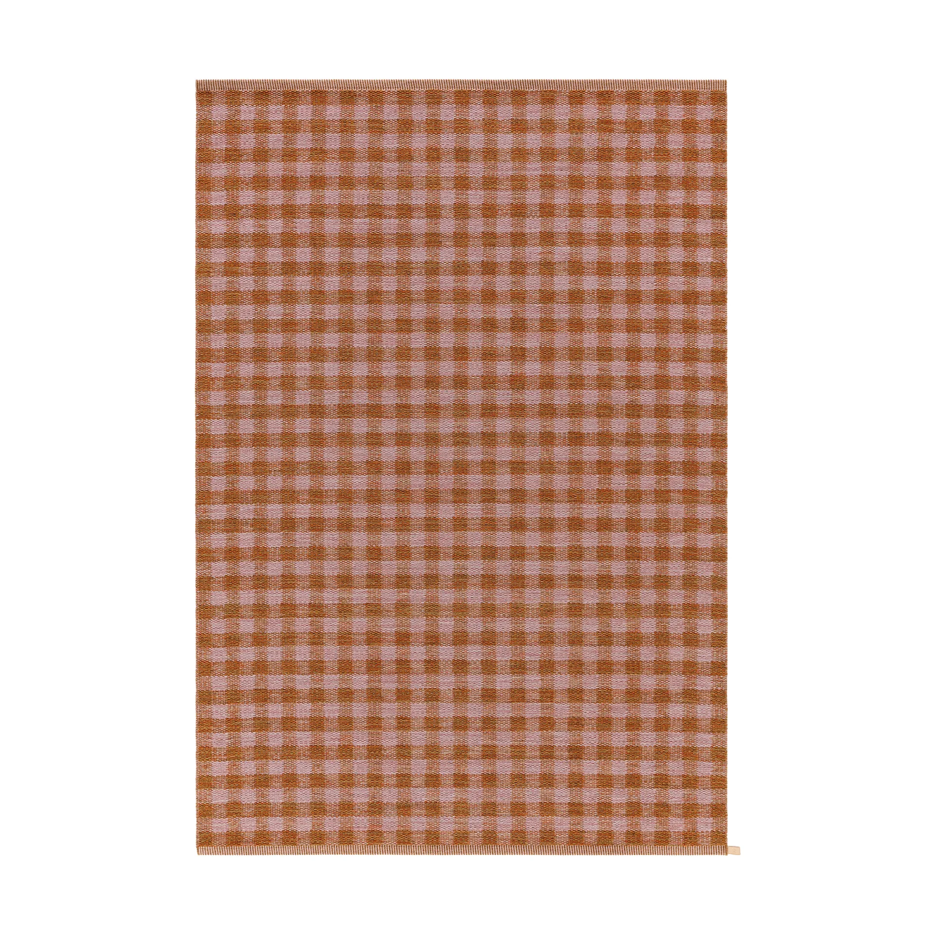 Tapis Vichy 165x240 cm, Mango Peach 461 Kasthall