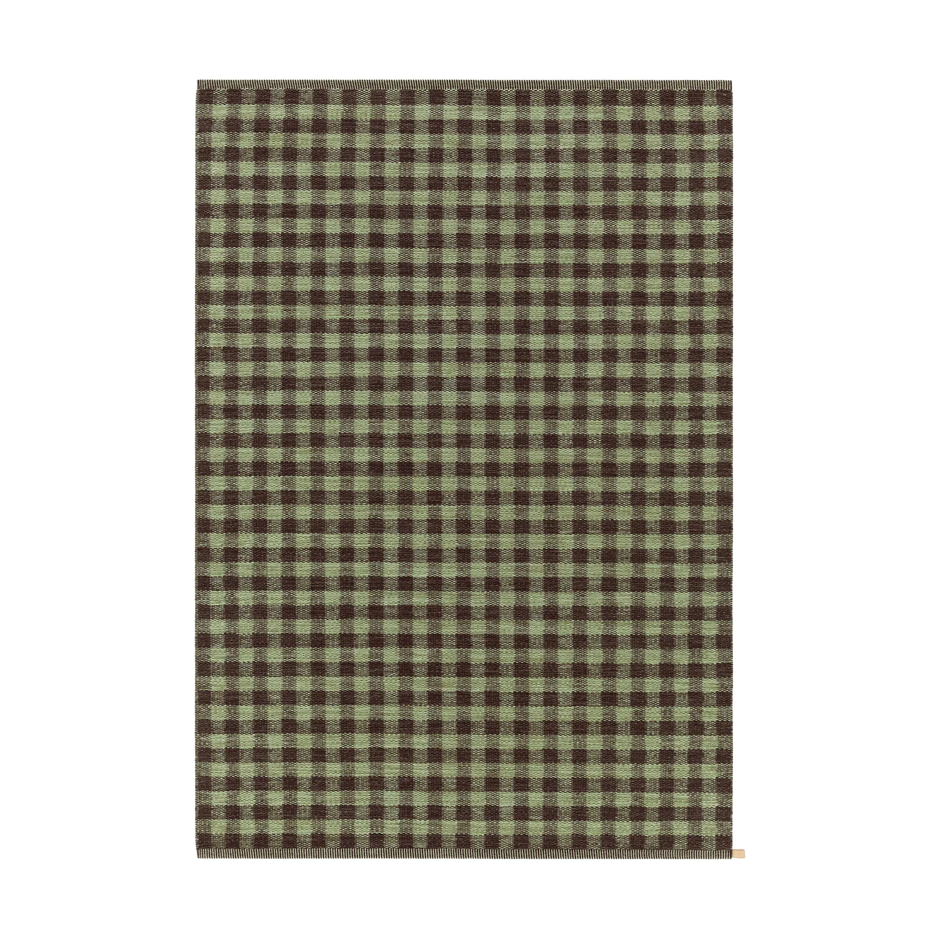 Tapis Vichy 85x240 cm, Pistachio 730 Kasthall