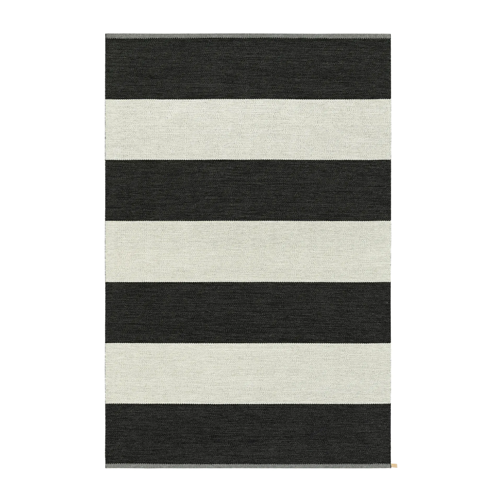 Tapis Wide Stripe Icon 195x300 cm, Midnight black Kasthall
