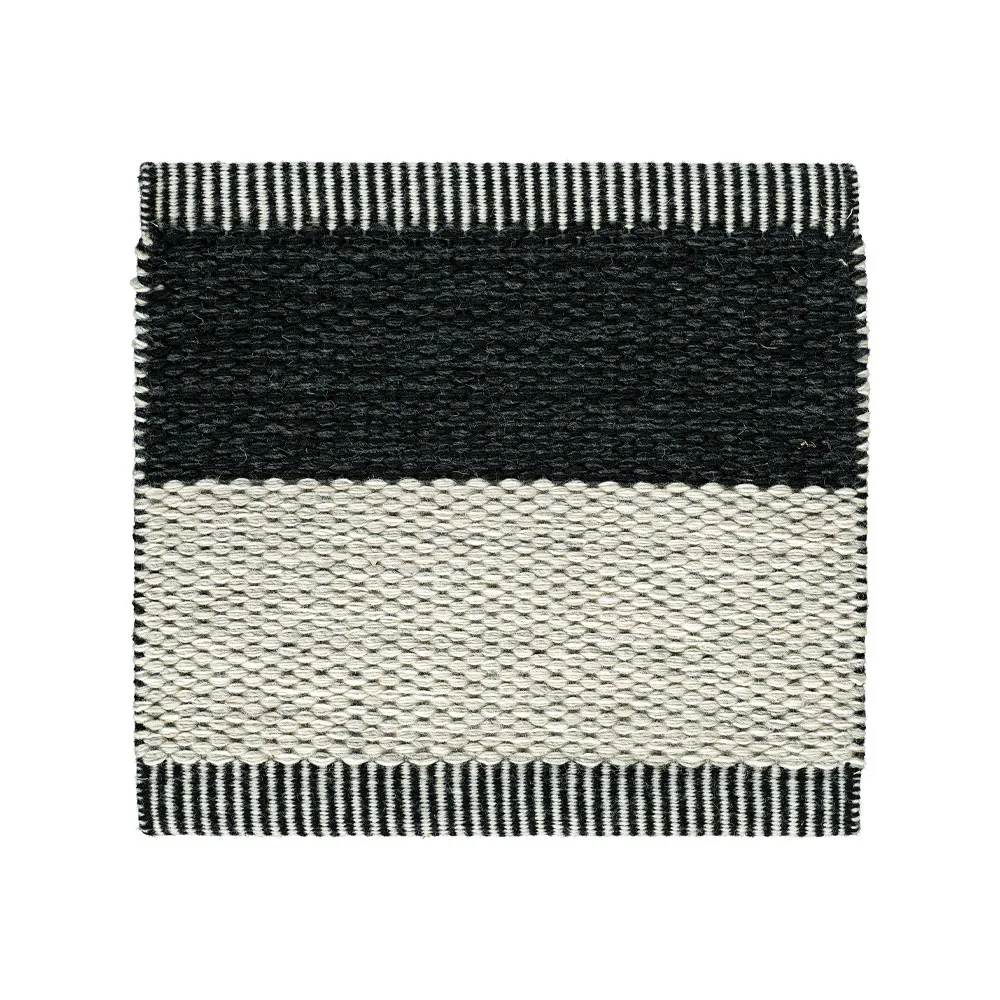 Tapis Wide Stripe Icon, Midnight black 554 300x200 cm Kasthall
