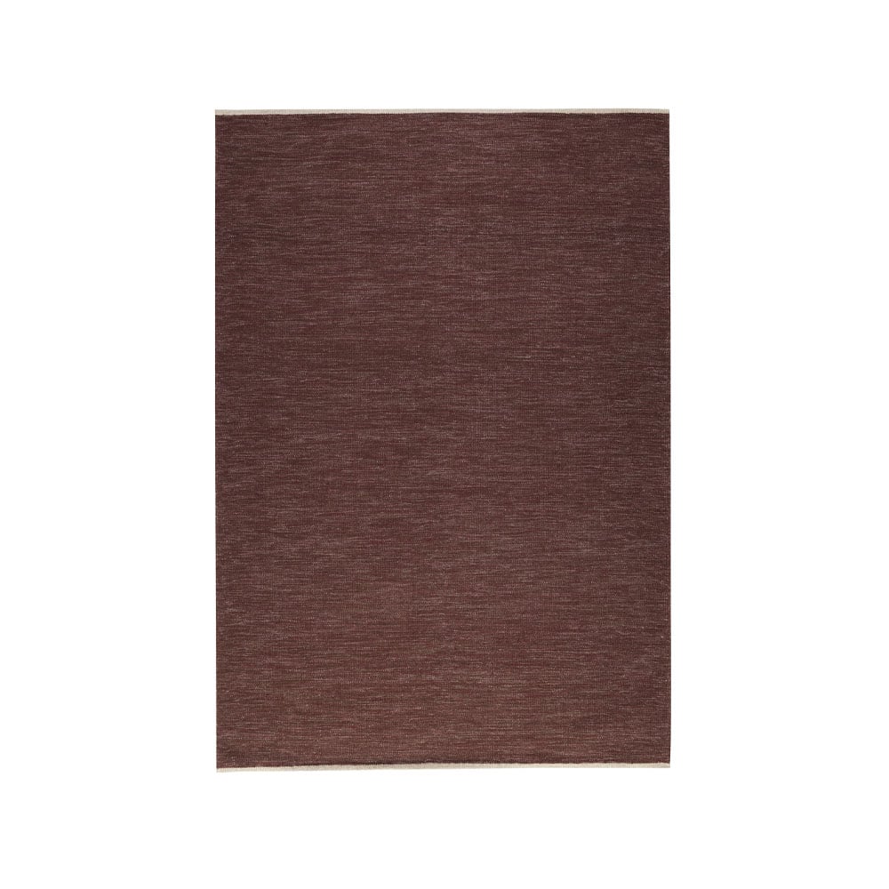 Kateha Tapis Allium 200 x 300 cm aubergine | Design Scandinave | Tapis en laine | Violet