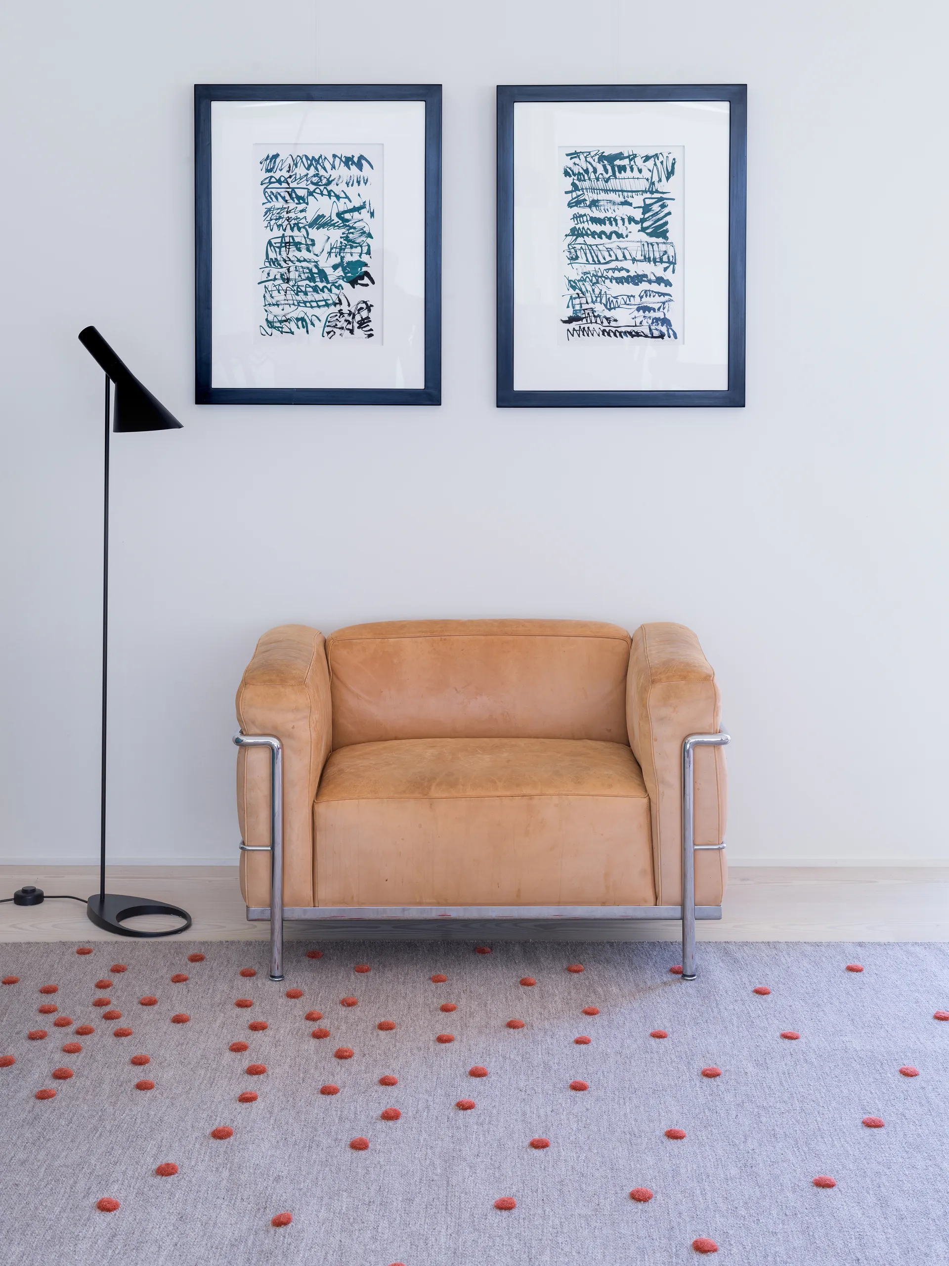 Tapis Bula, Coral, 170x240 cm Kateha