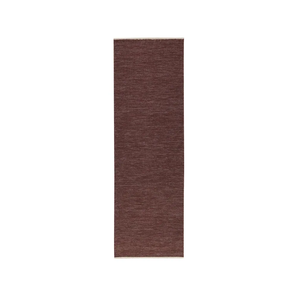 Tapis de couloir Allium 80 x 250 cm, aubergine Kateha