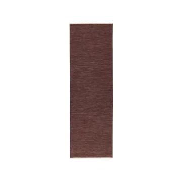 Tapis de couloir Allium 80 x 250 cm - aubergine - Kateha