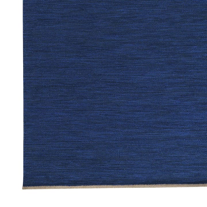 Tapis de couloir Allium 80 x 250 cm - bleu foncé - Kateha