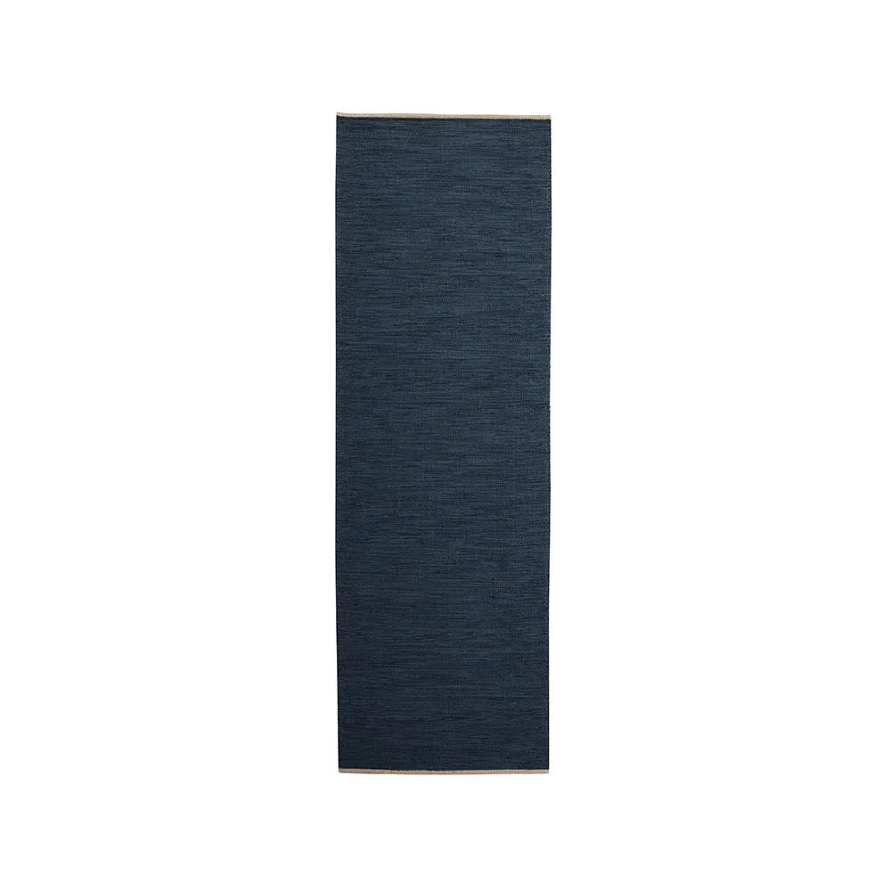 Tapis de couloir Allium 80 x 250 cm, deep blue Kateha