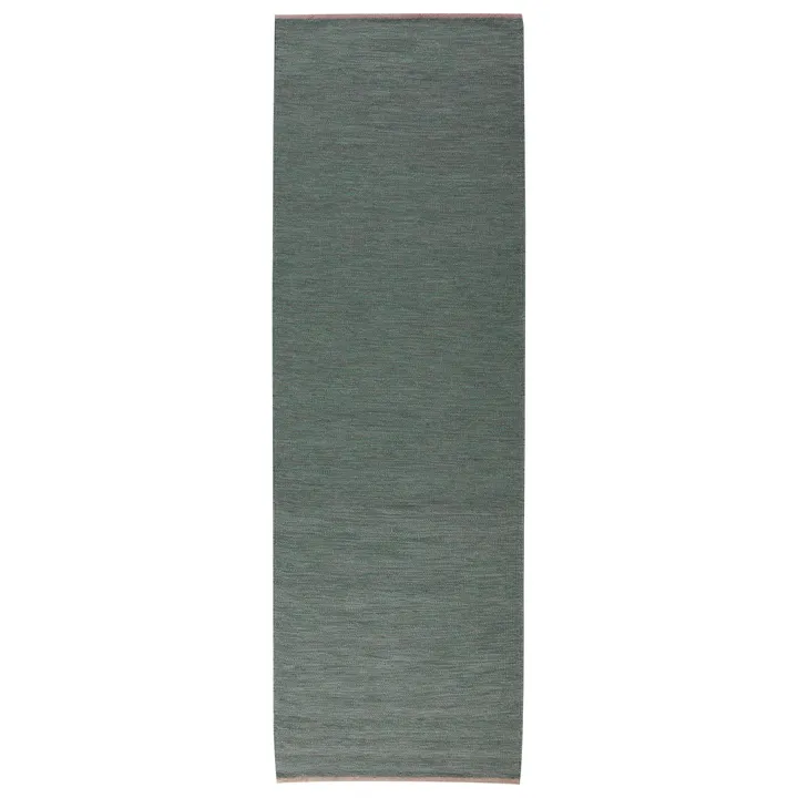 Tapis de couloir Allium 80 x 250 cm - Matt green - Kateha