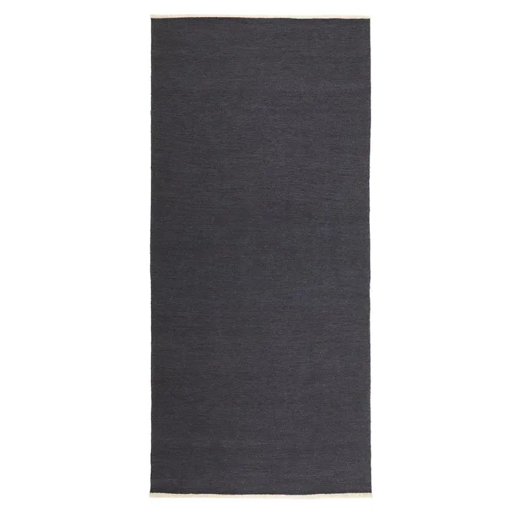 Tapis de couloir Allium 80 x 250 cm - Nearly black - Kateha
