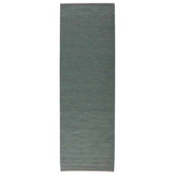 Tapis de couloir Allium 80 x 250 cm - vert mat - Kateha