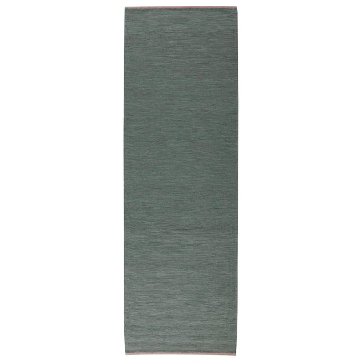 Tapis de couloir Allium 80 x 250 cm - vert mat - Kateha