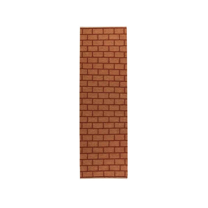 Tapis de couloir Brick - rust, 80x250 cm - Kateha