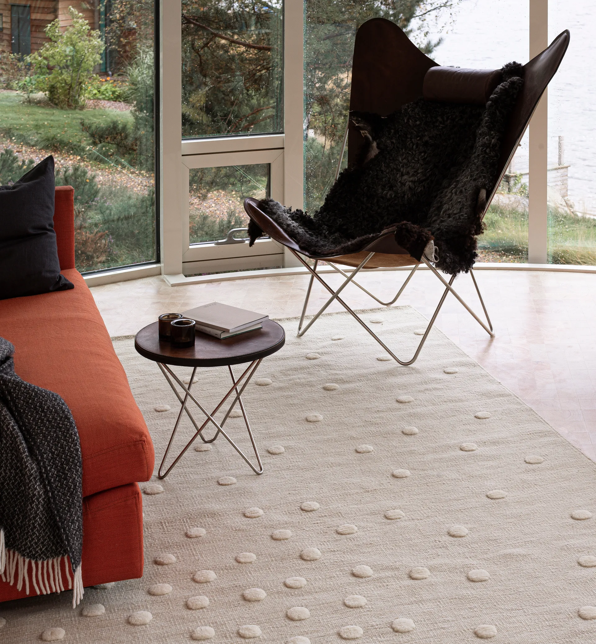 Tapis de couloir Bula, White, 80x250 cm Kateha