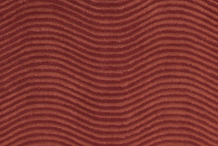 Tapis Dunes Wave, dusty red, 170x240 cm Kateha