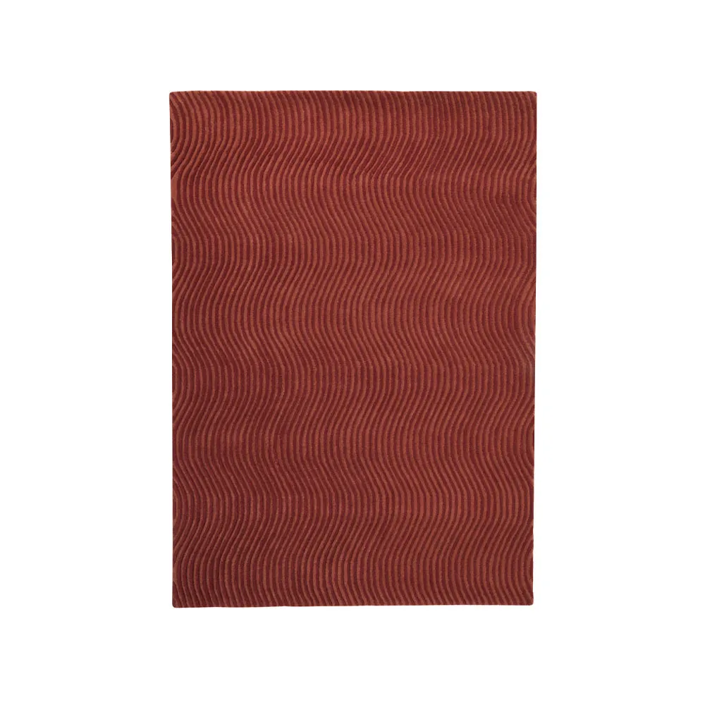 Tapis Dunes Wave, dusty red, 200x300 cm
 Kateha
