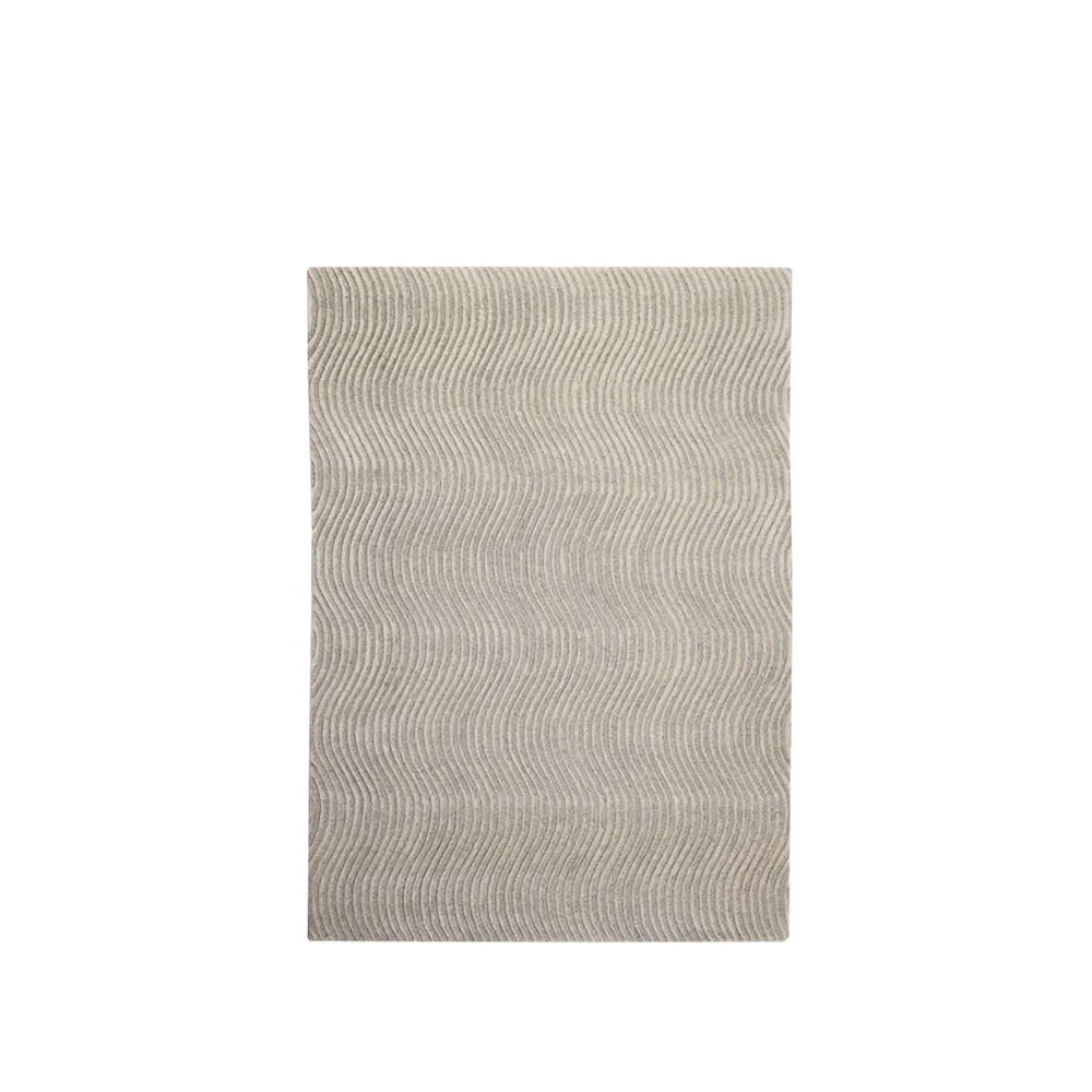 Tapis Dunes Wave, light grey, 170x240 cm Kateha