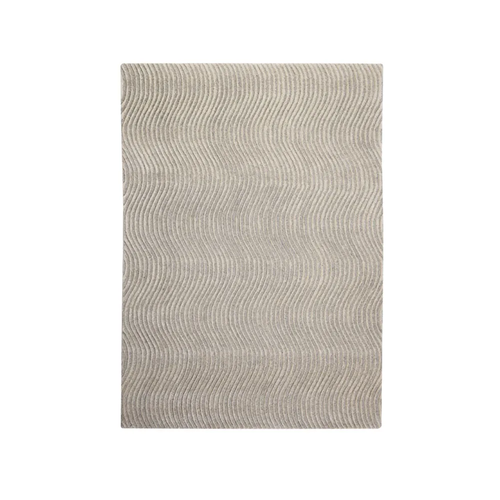 Tapis Dunes Wave, light grey, 200x300 cm Kateha
