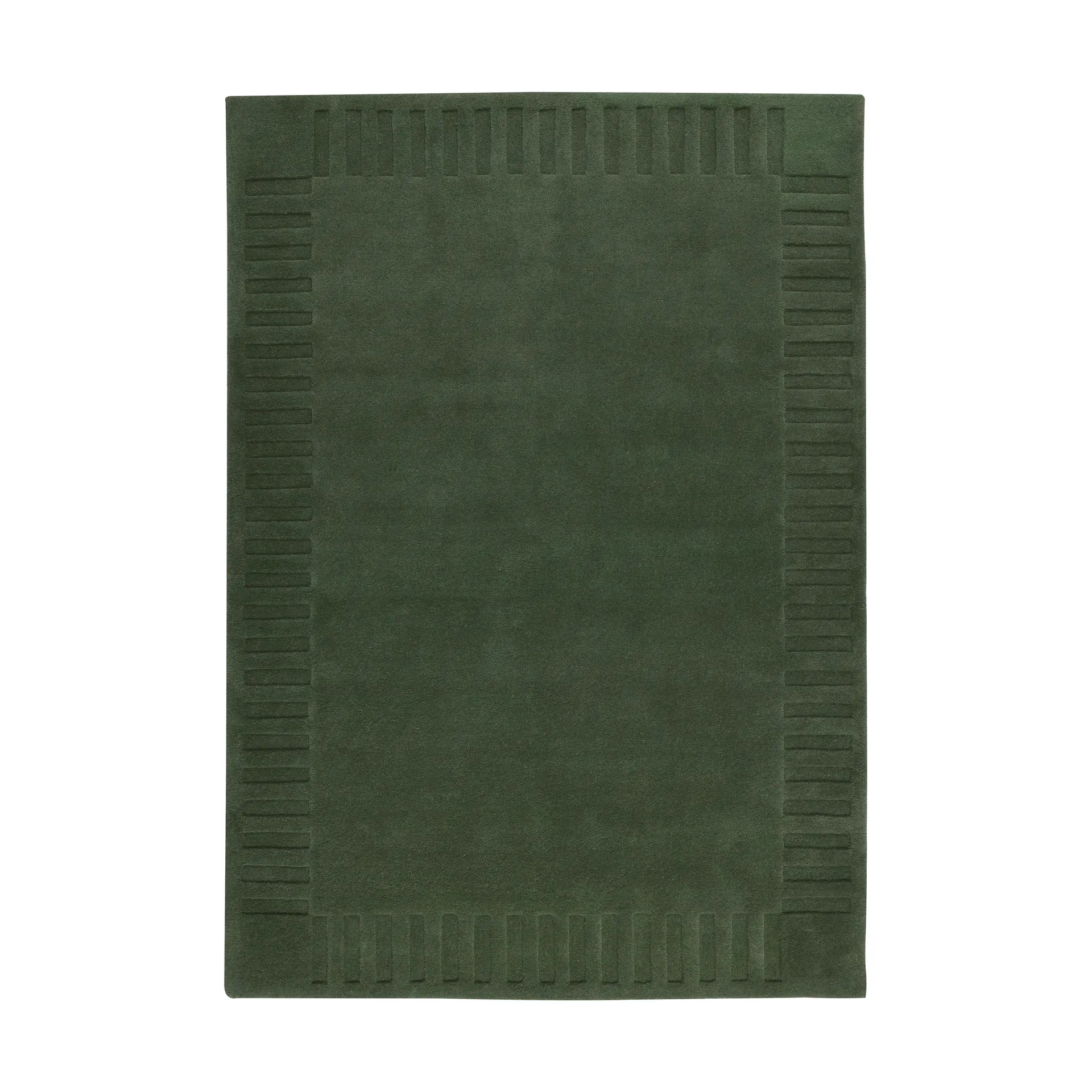 Tapis en laine Lea Original, Green-18, 170x240 cm Kateha