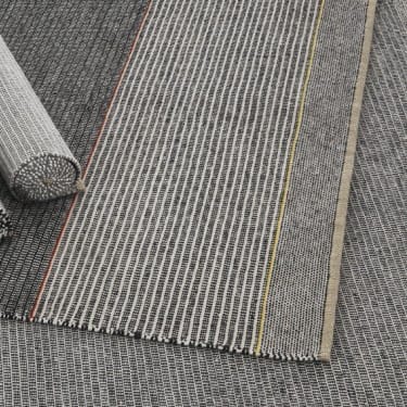 Tapis en laine tissé à la main Tribulus One, multi, noir, blanc, rouge, jaune 240x170 Kateha