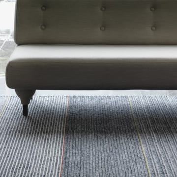 Tapis en laine tissé à la main Tribulus One, multi - noir, blanc, rouge, jaune 240x170 - Kateha