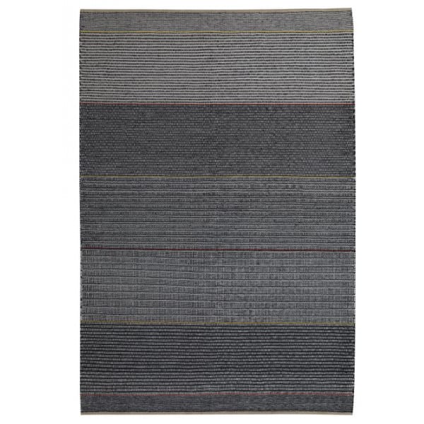 Tapis en laine tissé à la main Tribulus One, multi - noir, blanc, rouge, jaune 300x200 - Kateha