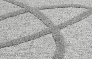 Tapis en laine Verbena - Grey, 200x300 cm - Kateha