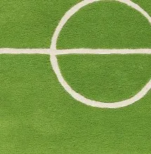 Tapis Football, vert 120x180 cm Kateha