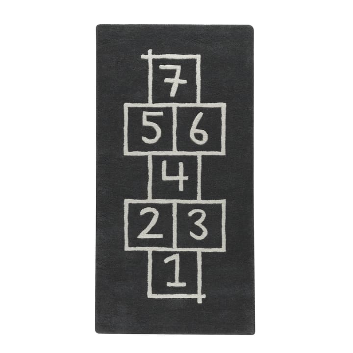 Tapis Hopscotch - gris foncé - Kateha